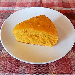 炊飯器でカボチャのケーキ